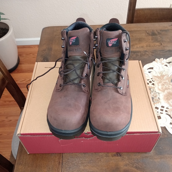 Red Wing Shoes Chocolate Leather Boots main image 4